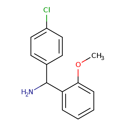(4-chlorophenyl)(2-methoxyphenyl)methanamine