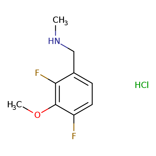[(2,4-difluoro-3-methoxyphenyl)methyl](methyl)amine hydrochloride