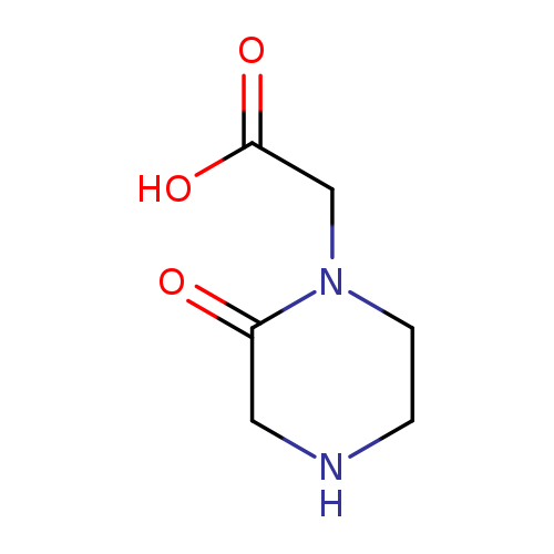 1-Piperazineacetic Acid, 2-Oxo-