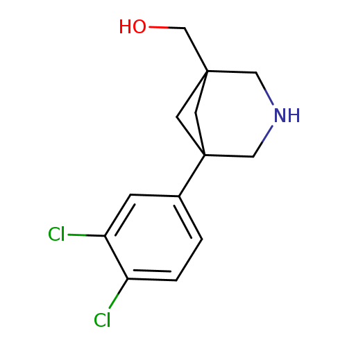 [5-(3,4-dichlorophenyl)-3-azabicyclo[3.1.1]heptan-1-yl]methanol