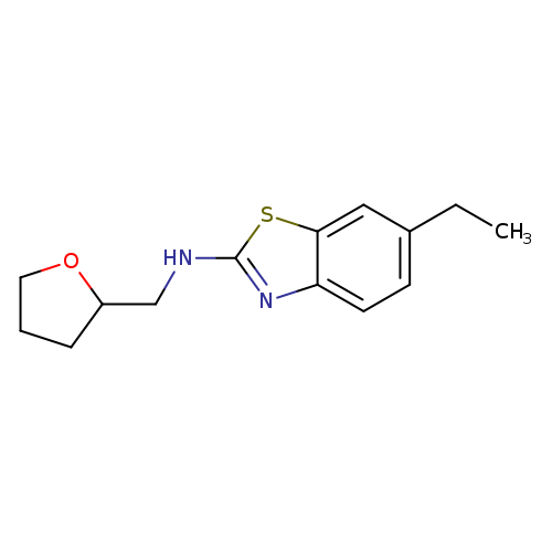 6-Ethyl-N-((tetrahydrofuran-2-yl)methyl)benzo[d]thiazol-2-amine
