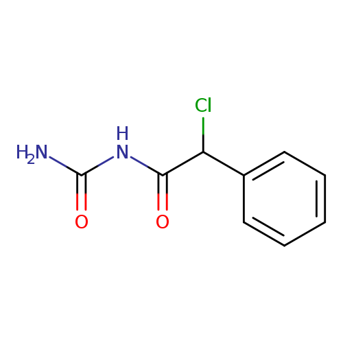 Benzeneacetamide,N-(aminocarbonyl)-a-chloro-