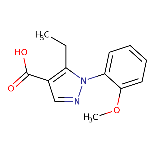 5-ethyl-1-(2-methoxyphenyl)-1H-pyrazole-4-carboxylic acid