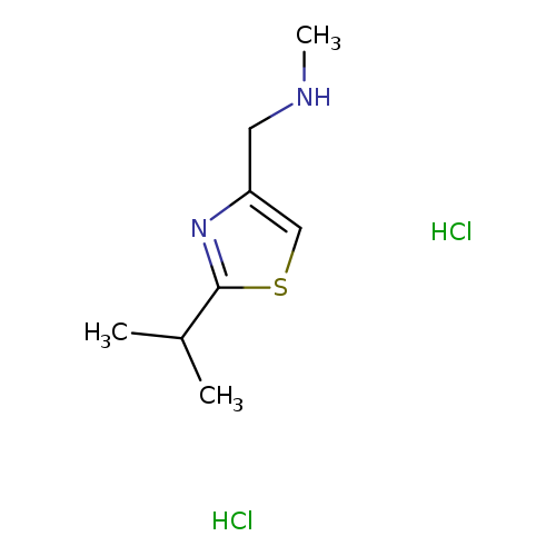 N-Methyl-2-(1-methylethyl)-4-thiazolemethanamine dihydrochloride