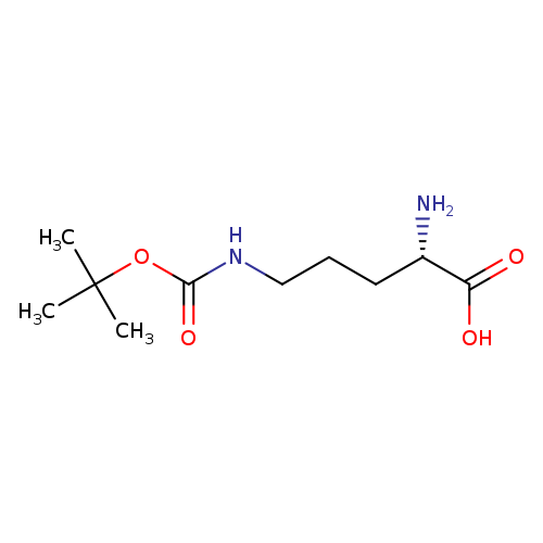 L-Ornithine, N5-[(1,1-dimethylethoxy)carbonyl]-
