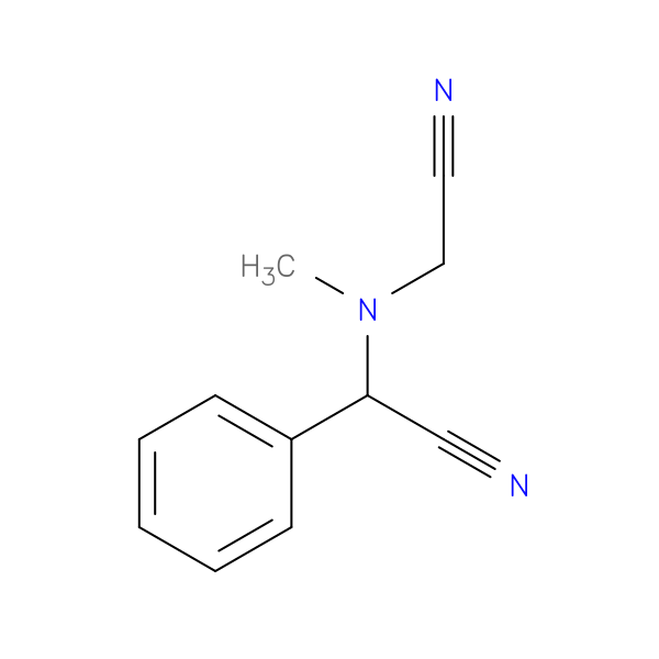 2-[(cyanomethyl)(methyl)amino]-2-phenylacetonitrile