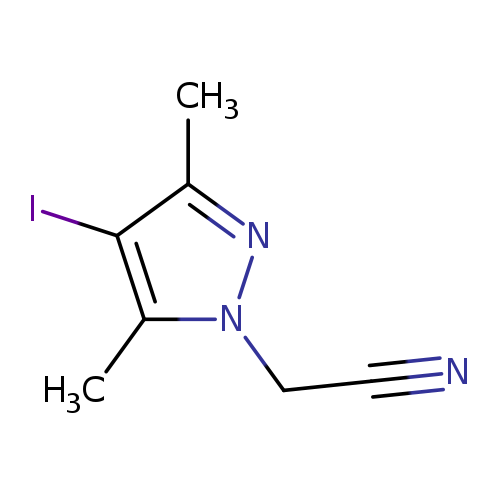 (4-Iodo-3,5-dimethyl-1h-pyrazol-1-yl)acetonitrile