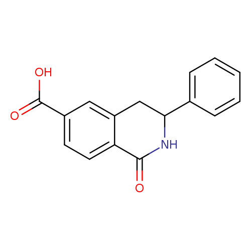 1-oxo-3-phenyl-1,2,3,4-tetrahydroisoquinoline-6-carboxylic acid
