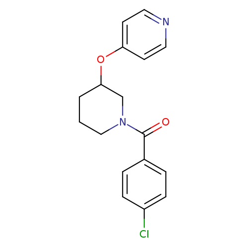 4-{[1-(4-chlorobenzoyl)piperidin-3-yl]oxy}pyridine