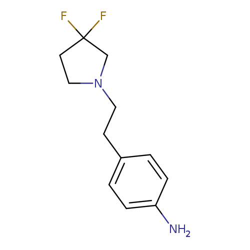 4-[2-(3,3-Difluoro-pyrrolidin-1-yl)-ethyl]-phenylamine