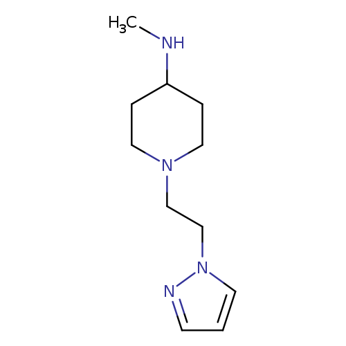 N-Methyl-1-[2-(1h-pyrazol-1-yl)ethyl]piperidin-4-amine