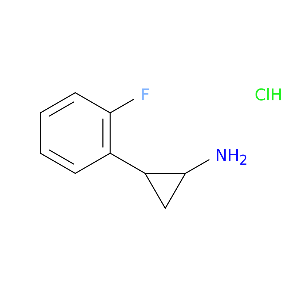 2-(2-Fluorophenyl)cyclopropan-1-amine hydrochloride