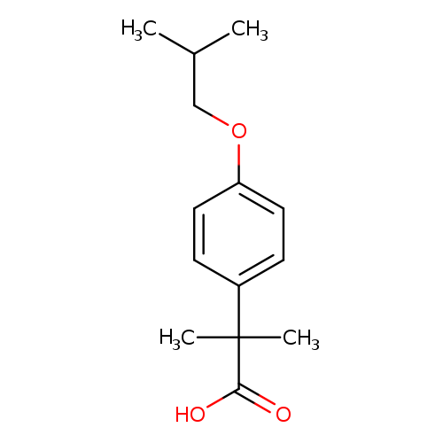 2-methyl-2-[4-(2-methylpropoxy)phenyl]propanoic acid