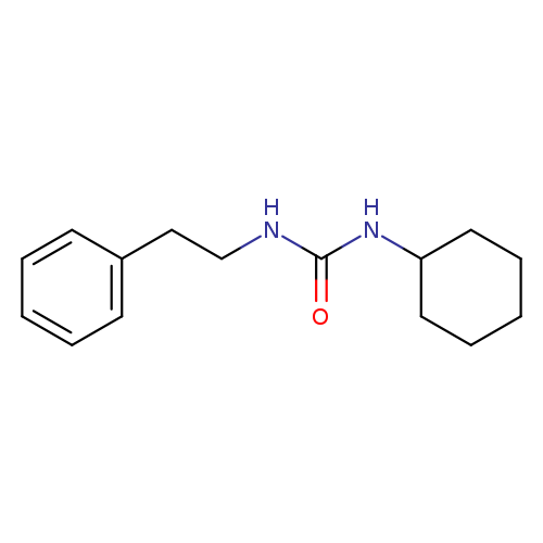 1-cyclohexyl-3-(2-phenylethyl)urea