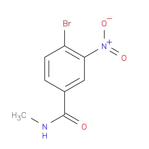 N-Methyl 4-bromo-3-nitrobenzamide