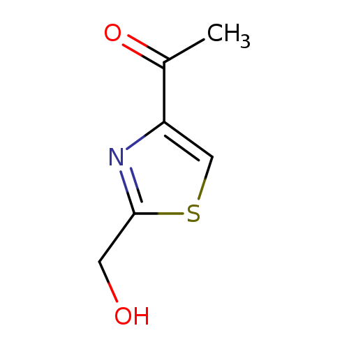 1-[2-(hydroxymethyl)-1,3-thiazol-4-yl]ethan-1-one