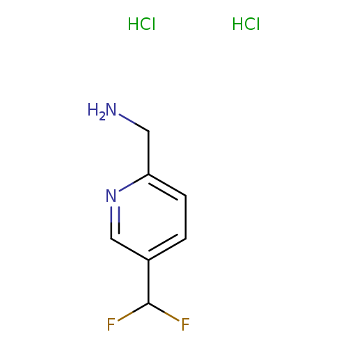 1-[5-(difluoromethyl)pyridin-2-yl]methanaminedihydrochloride