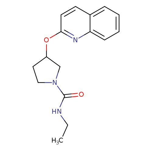 N-ethyl-3-(quinolin-2-yloxy)pyrrolidine-1-carboxamide