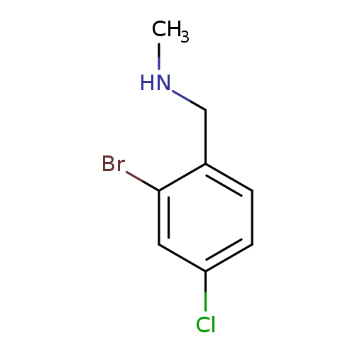 [(2-Bromo-4-chlorophenyl)methyl](methyl)amine