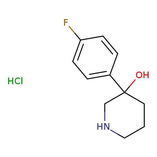 3-(4-FLUORO-PHENYL)-PIPERIDIN-3-OL HYDROCHLORIDE