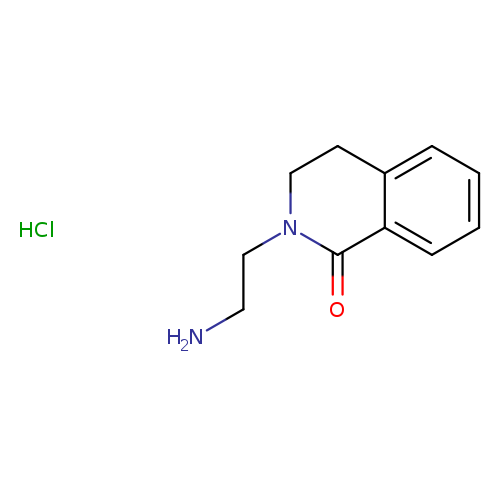 2-(2-Aminoethyl)-1,2,3,4-tetrahydroisoquinolin-1-one hydrochloride