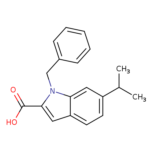 1-Benzyl-6-isopropyl-1H-indole-2-carboxylic acid