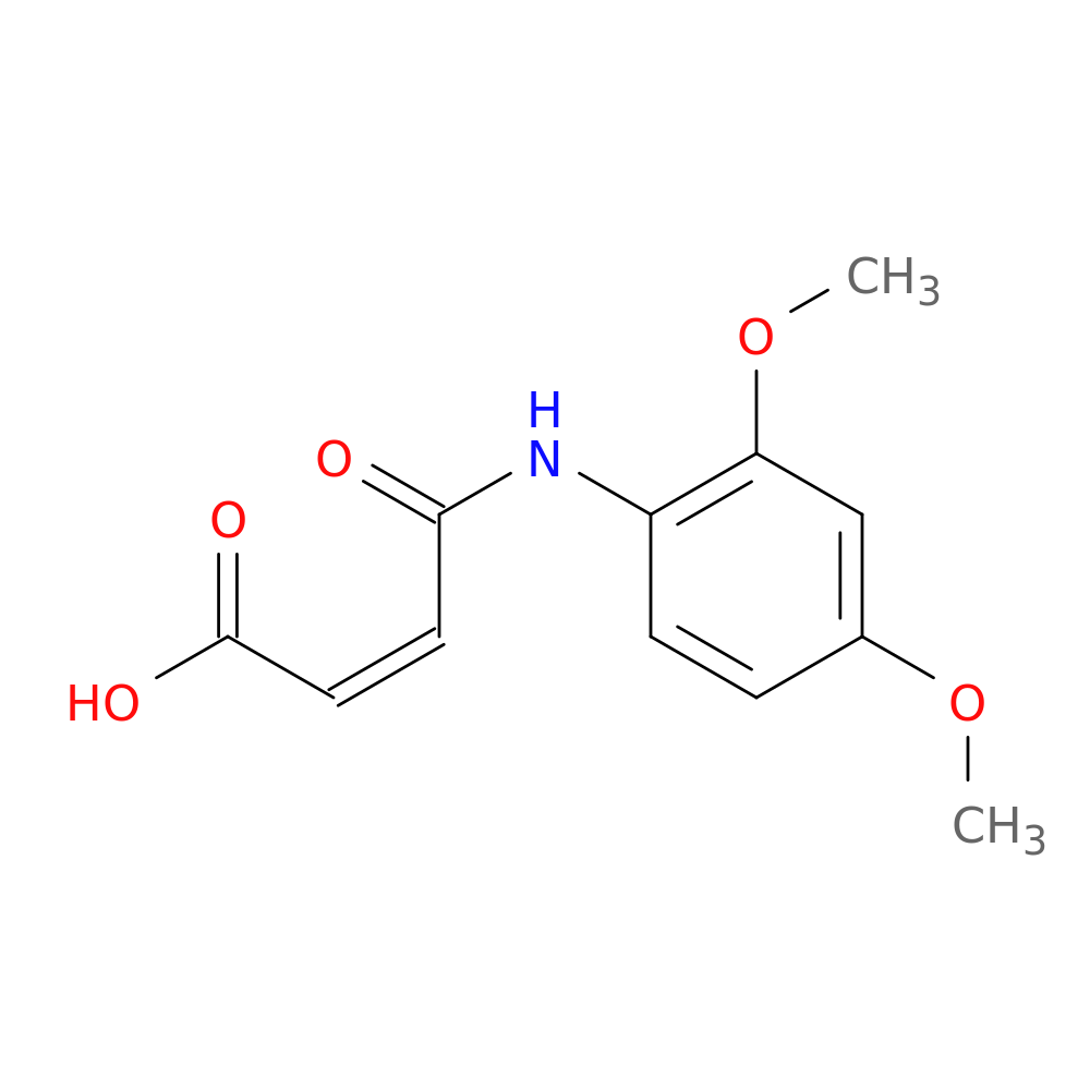 4-(2,4-dimethoxyanilino)-4-oxo-2-butenoic acid