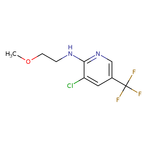3-Chloro-N-(2-methoxyethyl)-5-(trifluoromethyl)pyridin-2-amine