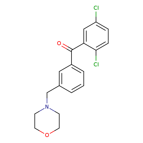 2,5-Dichloro-3'-morpholinomethyl benzophenone
