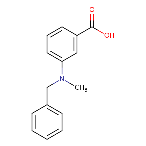 3-[benzyl(methyl)amino]benzoic acid