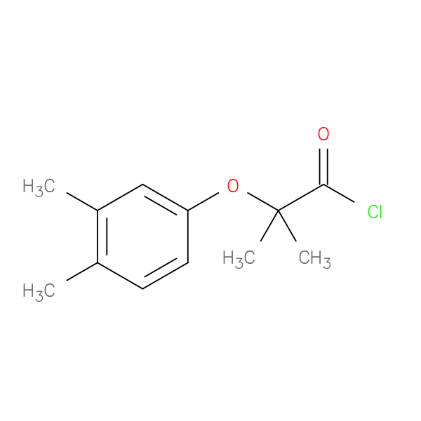 2-(3,4-Dimethylphenoxy)-2-methylpropanoyl chloride