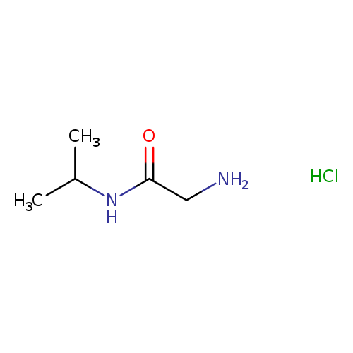 Acetamide, 2-amino-N-(1-methylethyl)-, monohydrochloride