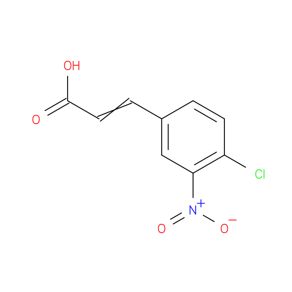 3-(4-Chloro-3-nitrophenyl)acrylic acid