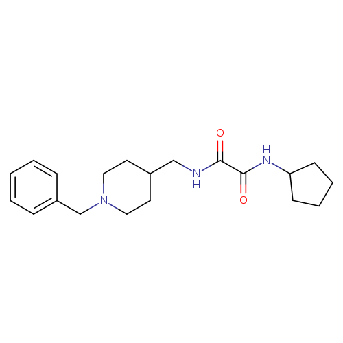 N'-[(1-benzylpiperidin-4-yl)methyl]-N-cyclopentylethanediamide