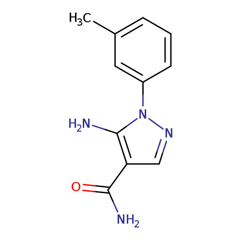 5-AMINO-1-(3-METHYLPHENYL)-1H-PYRAZOLE-4-CARBOXAMIDE