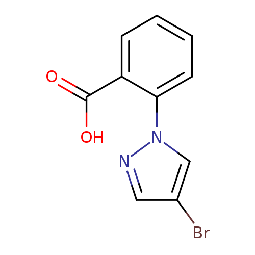2-(4-bromo-1H-pyrazol-1-yl)benzoic acid