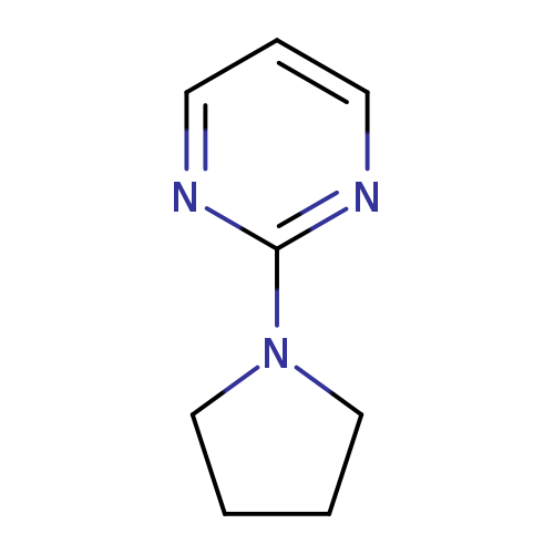 Pyrimidine, 2-(1-pyrrolidinyl)- (9CI)