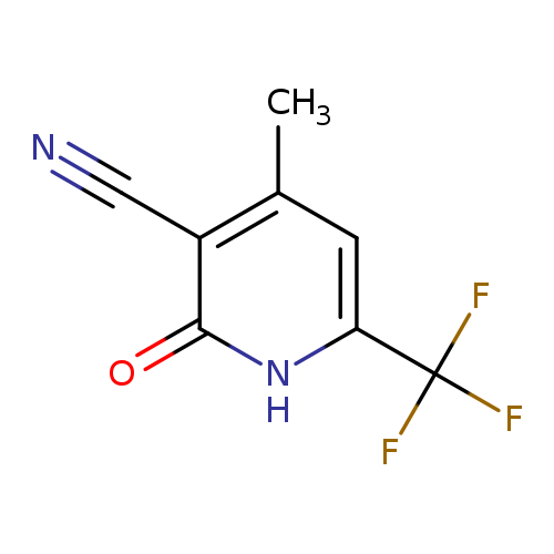 3-Pyridinecarbonitrile, 1,2-dihydro-4-methyl-2-oxo-6-(trifluoromethyl)-
