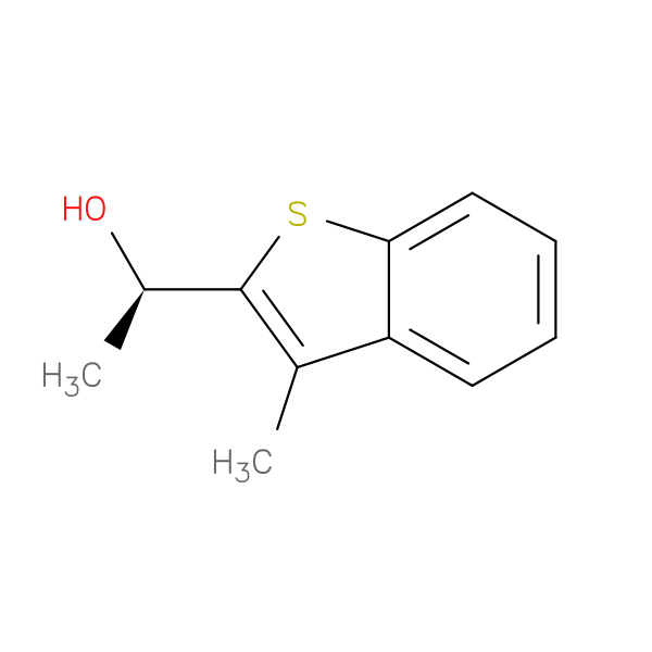 (1R)-1-(3-Methyl-1-benzothiophen-2-yl)ethan-1-ol