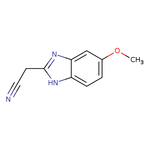 1H-Benzimidazole-2-acetonitrile,5-methoxy-(9CI)