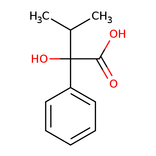 2-Hydroxy-3-methyl-2-phenylbutanoic acid