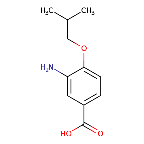 3-Amino-4-(2-methylpropoxy)benzoic acid