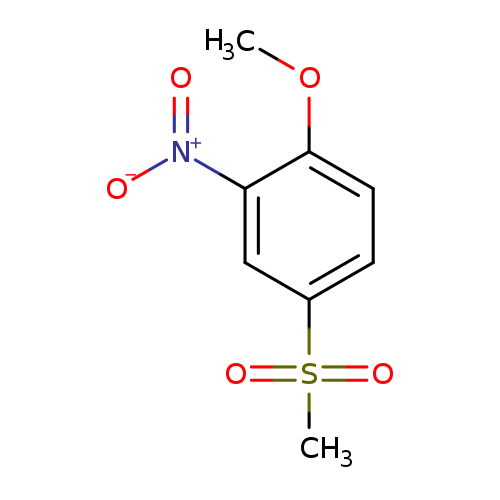 4-Methanesulfonyl-1-methoxy-2-nitrobenzene