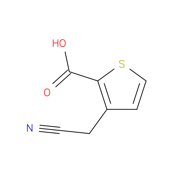 3-(cyanomethyl)thiophene-2-carboxylic acid