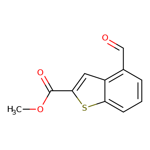 methyl4-formyl-1-benzothiophene-2-carboxylate