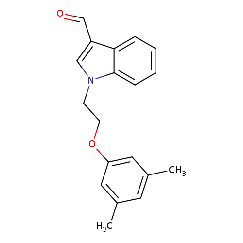 1-[2-(3,5-Dimethylphenoxy)ethyl]-1h-indole-3-carbaldehyde