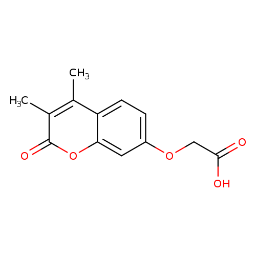 [(3,4-Dimethyl-2-oxo-2H-chromen-7-yl)oxy]acetic acid
