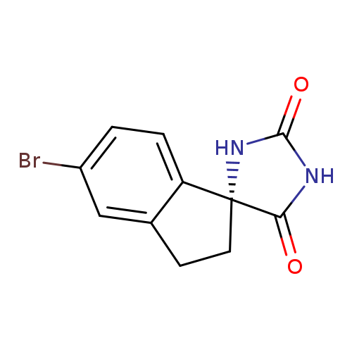 (R)-5'-Bromo-2',3'-dihydrospiro[imidazolidine-4,1'-indene]-2,5-dione