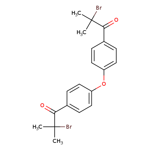 1-Propanone, 1,1'-(oxydi-4,1-phenylene)bis[2-bromo-2-methyl-