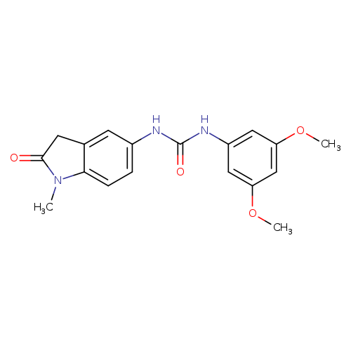 1-(3,5-dimethoxyphenyl)-3-(1-methyl-2-oxo-2,3-dihydro-1H-indol-5-yl)urea